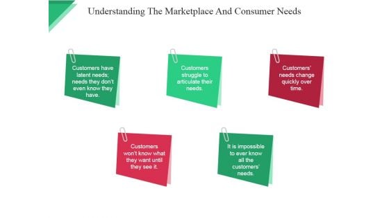 Understanding The Marketplace And Consumer Needs Template Ppt PowerPoint Presentation Infographics Files