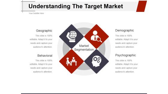 Understanding The Target Market Ppt PowerPoint Presentation Icon