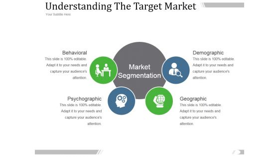 Understanding The Target Market Ppt PowerPoint Presentation Outline