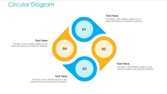 Unified Business To Consumer Marketing Strategy Circular Diagram Elements PDF