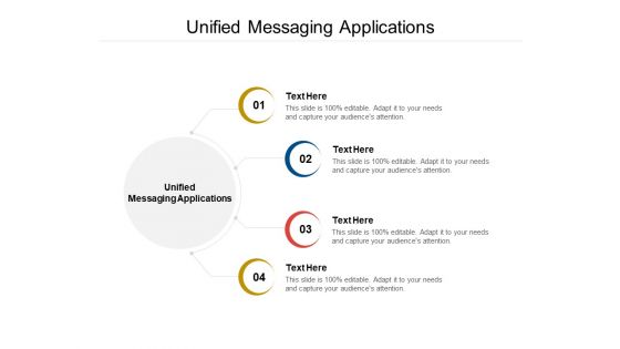 Unified Messaging Applications Ppt PowerPoint Presentation Summary Sample Cpb Pdf