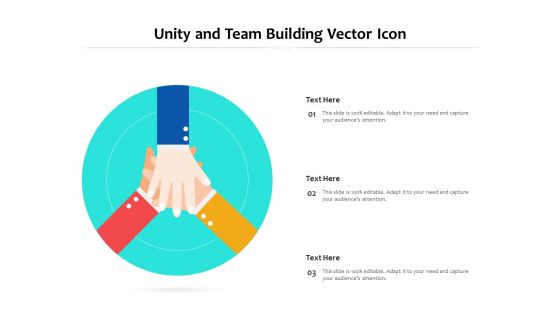 Unity And Team Building Vector Icon Ppt PowerPoint Presentation Ideas Format Ideas PDF