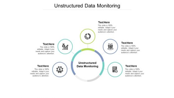 Unstructured Data Monitoring Ppt PowerPoint Presentation Styles Design Inspiration Cpb