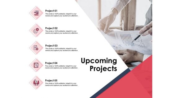 Upcoming Projects Ppt PowerPoint Presentation Model Gallery