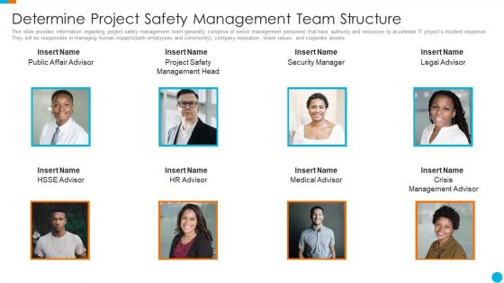 Upgrading Total Project Safety IT Determine Project Safety Management Team Structure Introduction PDF