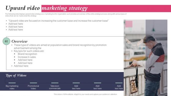 Upward Video Marketing Strategy Action Plan Playbook For Influencer Reel Marketing Themes PDF Upward Video Marketing Strategy Action Plan Playbook For Influencer Reel Marketing Themes PDF