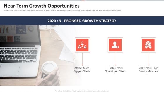 Upwork Investor Financing Near Term Growth Opportunities Graphics PDF