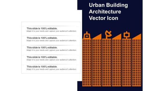 Urban Building Architecture Vector Icon Ppt PowerPoint Presentation Summary Gridlines PDF