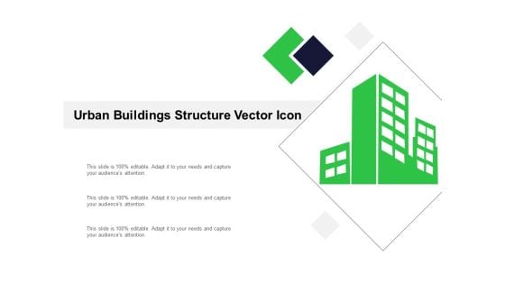 Urban Buildings Structure Vector Icon Ppt PowerPoint Presentation Portfolio Outfit PDF