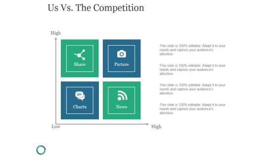 Us Vs The Competition Ppt PowerPoint Presentation Background Images