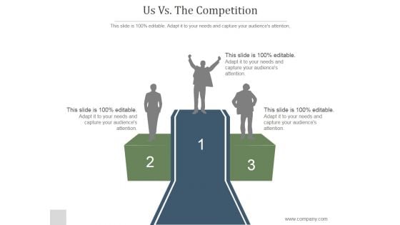 Us Vs The Competition Slide Ppt PowerPoint Presentation Examples