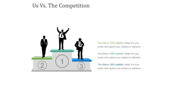 Us Vs The Competition Template 1 Ppt PowerPoint Presentation Slides Infographics