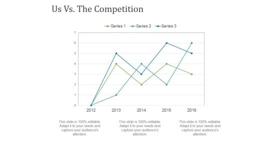 Us Vs The Competition Template 2 Ppt PowerPoint Presentation Summary Background Designs