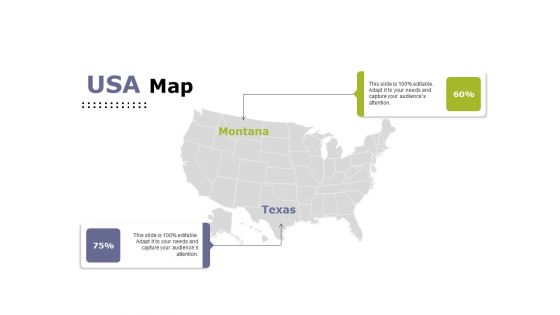 Usa Map Ppt PowerPoint Presentation Styles Example File