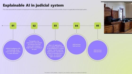 Use Cases Of Explainable AI In Various Sectors Explainable AI In Judicial System Microsoft PDF