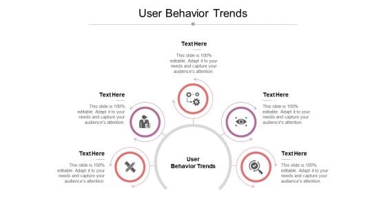 User Behavior Trends Ppt PowerPoint Presentation Show Display Cpb