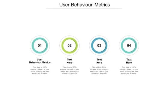 User Behaviour Metrics Ppt PowerPoint Presentation Slides Show Cpb