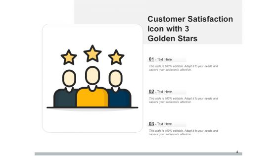 User Contentment Icon Employee Reviews Ppt PowerPoint Presentation Complete Deck