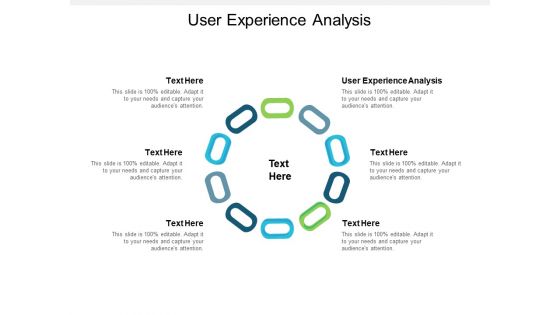 User Experience Analysis Ppt PowerPoint Presentation Slide Cpb