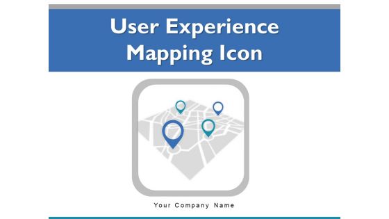 User Experience Mapping Icon Milestones Circled Blocks Ppt PowerPoint Presentation Complete Deck