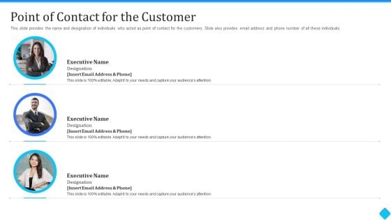 User Onboarding Process Development Point Of Contact For The Customer Ppt Slides Graphics Download PDF User Onboarding Process Development Point Of Contact For The Customer Ppt Slides Graphics Download PDF