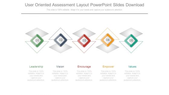 User Oriented Assessment Layout Powerpoint Slides Download