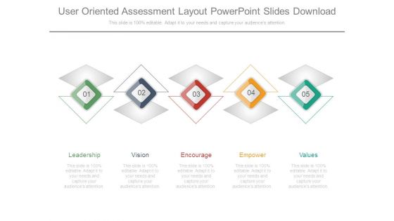 User Oriented Assessment Layout Powerpoint Slides Download User Oriented Assessment Layout Powerpoint Slides Download