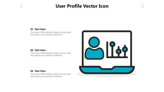 User Profile Vector Icon Ppt PowerPoint Presentation Inspiration Model PDF