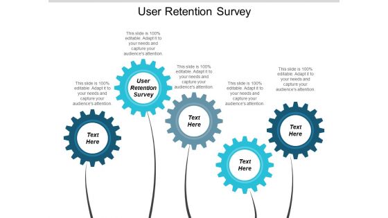 User Retention Survey Ppt PowerPoint Presentation Slides Slideshow Cpb