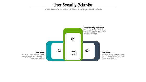 User Security Behavior Ppt PowerPoint Presentation Icon Influencers Cpb