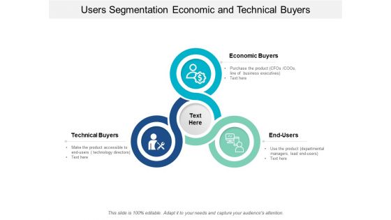 Users Segmentation Economic And Technical Buyers Ppt Powerpoint Presentation Outline Portrait