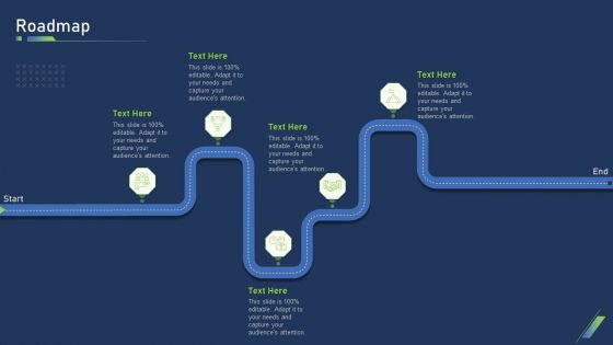 Using Bots Marketing Strategy Roadmap Ppt Layouts Templates PDF