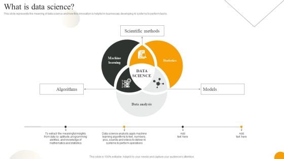 Using Data Science Technologies For Business Transformation What Is Data Science Guidelines PDF