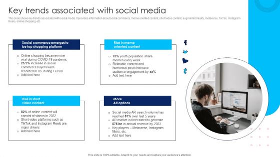 Using Social Media Platforms To Enhance Key Trends Associated With Social Media Microsoft PDF