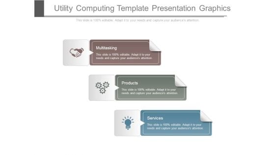 Utility Computing Template Presentation Graphics