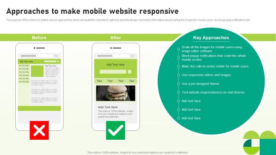 Utilizing SEO To Boost Customer Approaches To Make Mobile Website Responsive Structure PDF