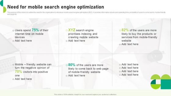 Utilizing SEO To Boost Customer Need For Mobile Search Engine Optimization Professional PDF