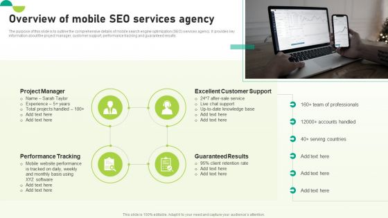 Utilizing SEO To Boost Customer Overview Of Mobile SEO Services Agency Slides PDF Utilizing SEO To Boost Customer Overview Of Mobile SEO Services Agency Slides PDF