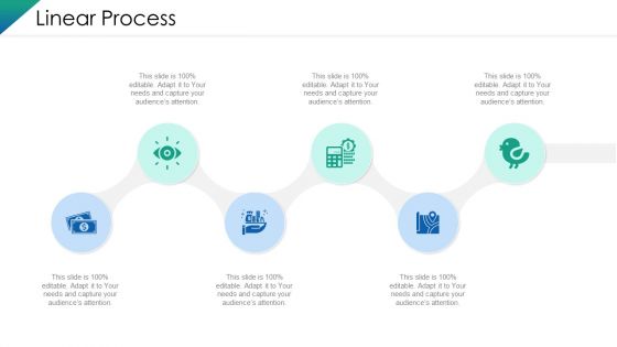 VCA And Competitive Edge Linear Process Ppt Gallery Backgrounds PDF