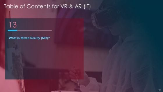 VR And AR IT Ppt PowerPoint Presentation Complete Deck With Slides