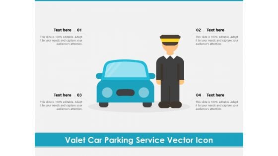 Valet Car Parking Service Vector Icon Ppt PowerPoint Presentation File Graphics Pictures PDF