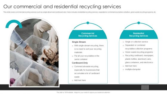 Valet Waste Removal Services Our Commercial And Residential Recycling Services Download PDF