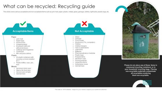Valet Waste Removal Services What Can Be Recycled Recycling Guide Elements PDF Valet Waste Removal Services What Can Be Recycled Recycling Guide Elements PDF