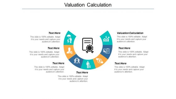Valuation Calculation Ppt PowerPoint Presentation Infographics Diagrams Cpb