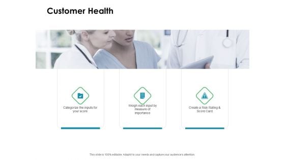 Value Creation Initiatives Customer Health Ppt Inspiration Slide Portrait PDF