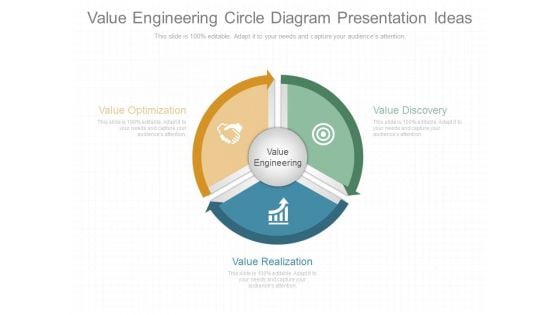 Value Engineering Circle Diagram Presentation Ideas