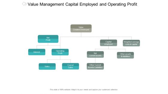 Value Management Capital Employed And Operating Profit Ppt Powerpoint Presentation Infographic Template File Formats