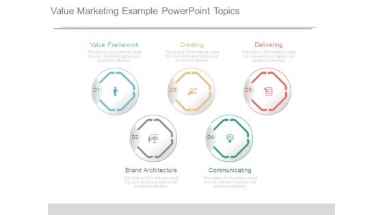 Value Marketing Example Powerpoint Topics