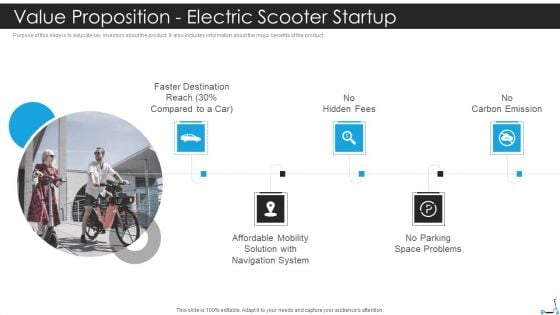 Value Proposition Electric Scooter Startup Rules PDF