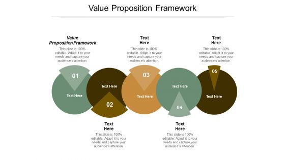 Value Proposition Framework Ppt Powerpoint Presentation Portfolio Diagrams Cpb